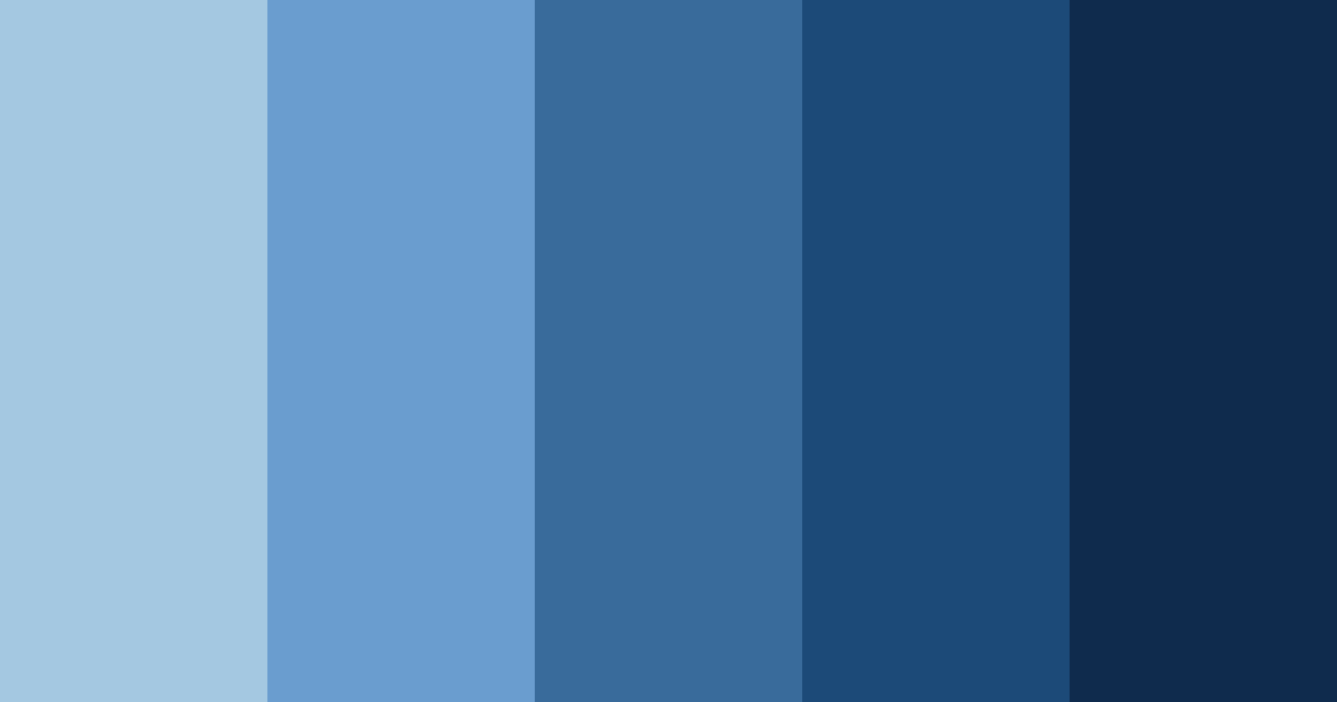 Download shades of navy color palette PNG image (landscape)