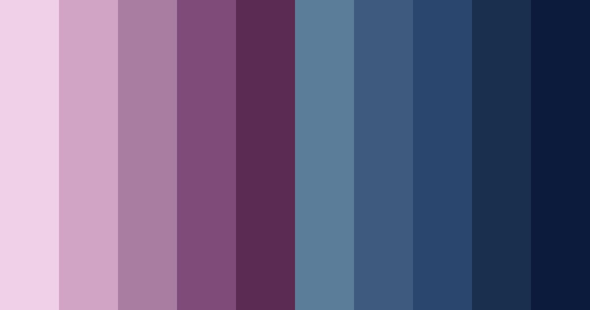 Download twilight serenade color palette PNG image (landscape)