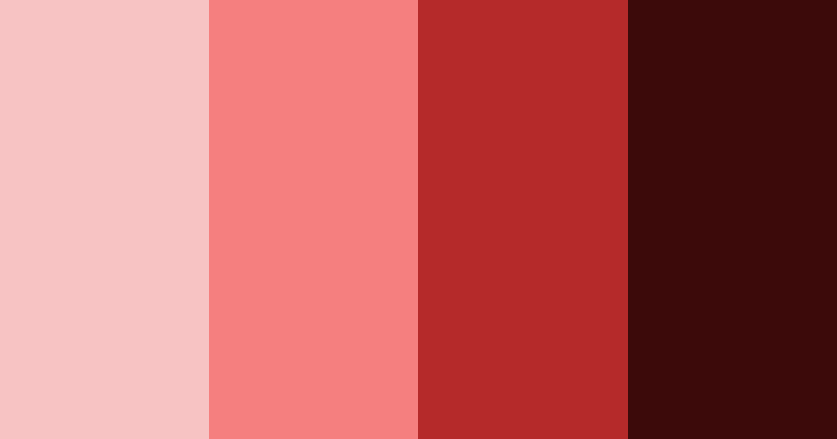 Download crimson inferno color palette PNG image (landscape)
