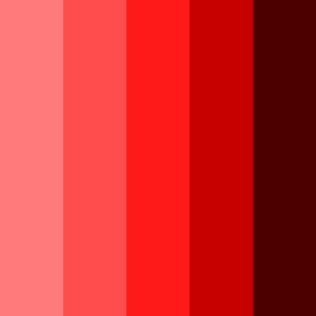 Download crimson ember color palette PNG image (square)