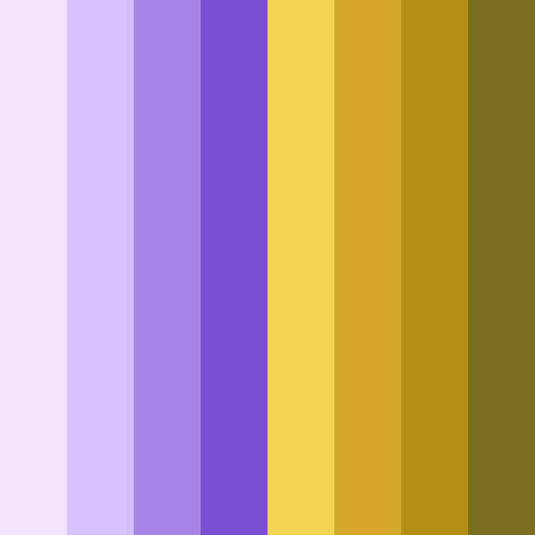 Download royal sunrise color palette PNG image (square)