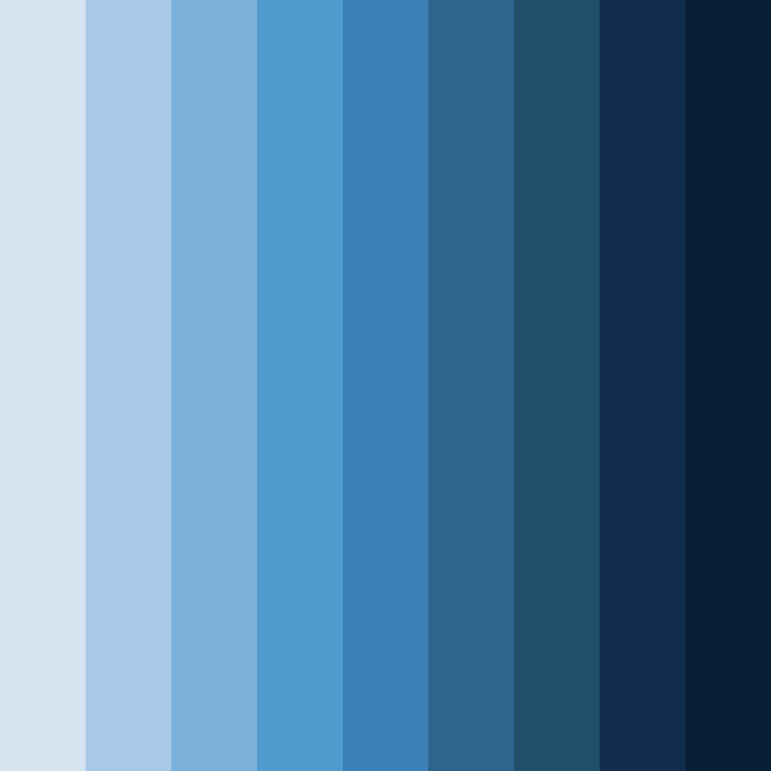 Download blue bed color palette PNG image (square)