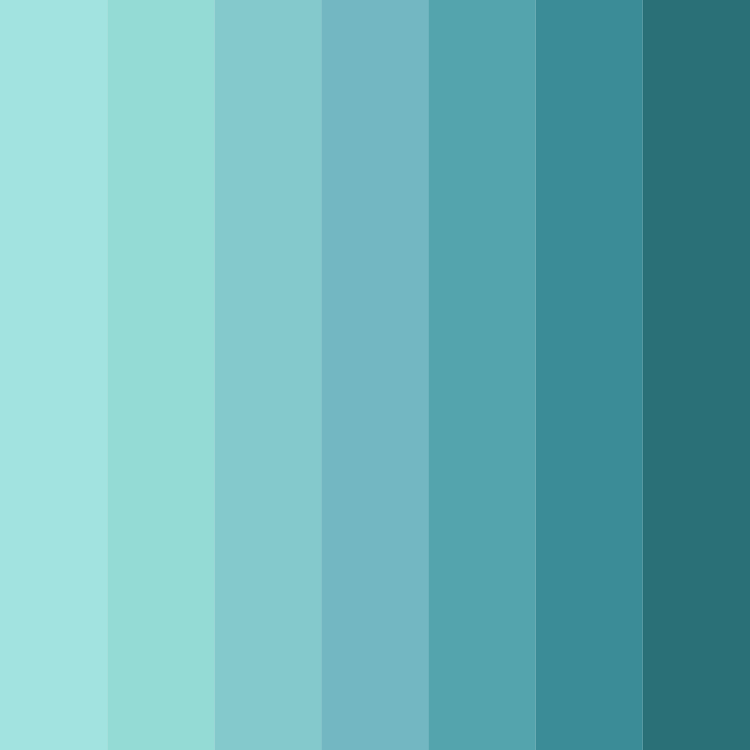 Download pastel cyan breeze color palette PNG image (square)