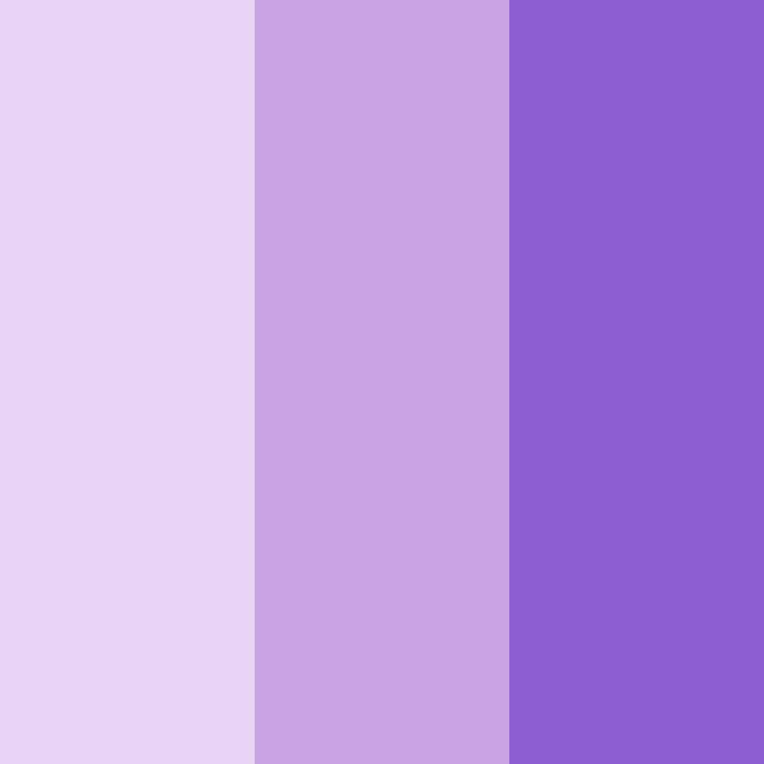 Download pastel purple bliss color palette PNG image (square)