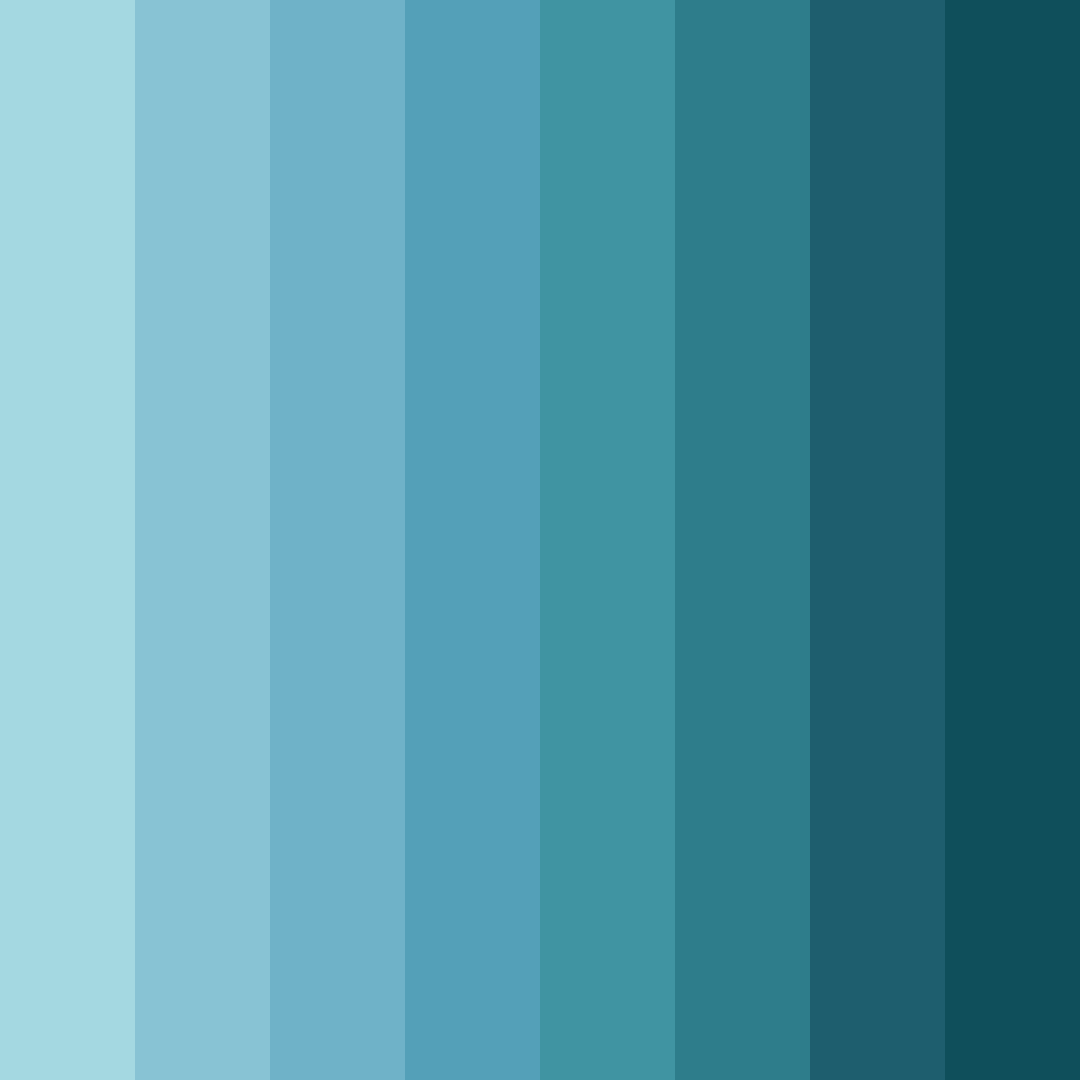 Download light blue color palette PNG image (square)