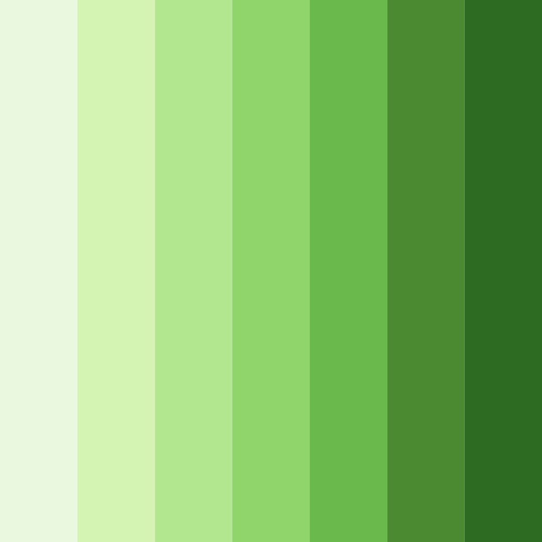 Download pastel lime shades color palette PNG image (square)