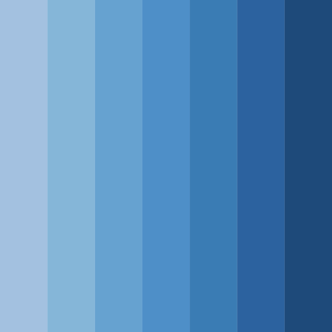 Download serene sky tones color palette PNG image (square)