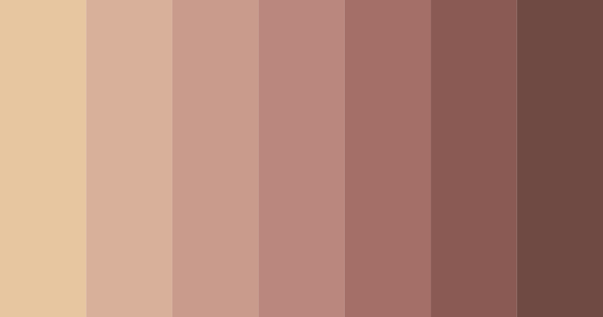 Download whispers of bronze color palette PNG image (landscape)