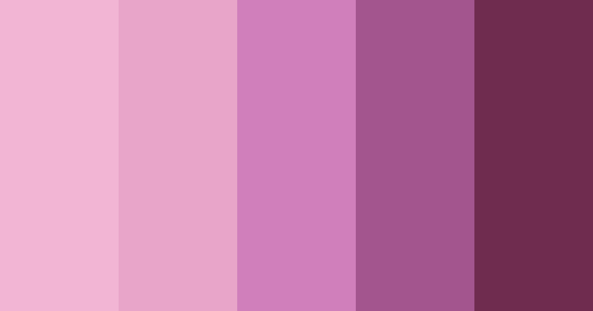 Download elegant bloom color palette PNG image (landscape)