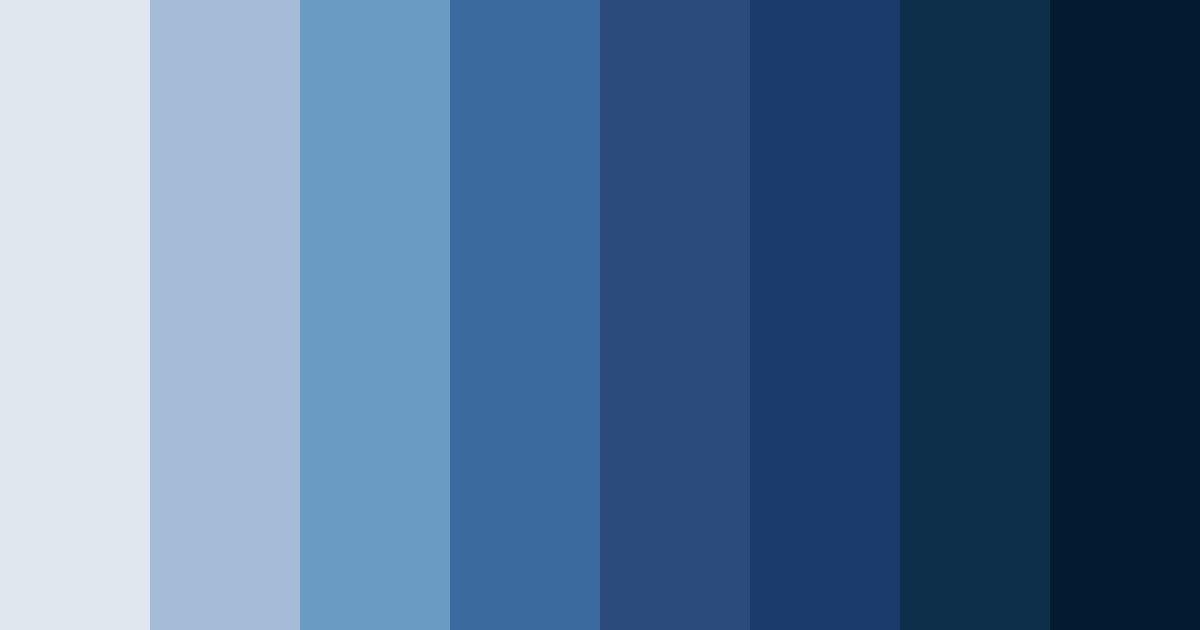 Download celestial depths color palette PNG image (landscape)