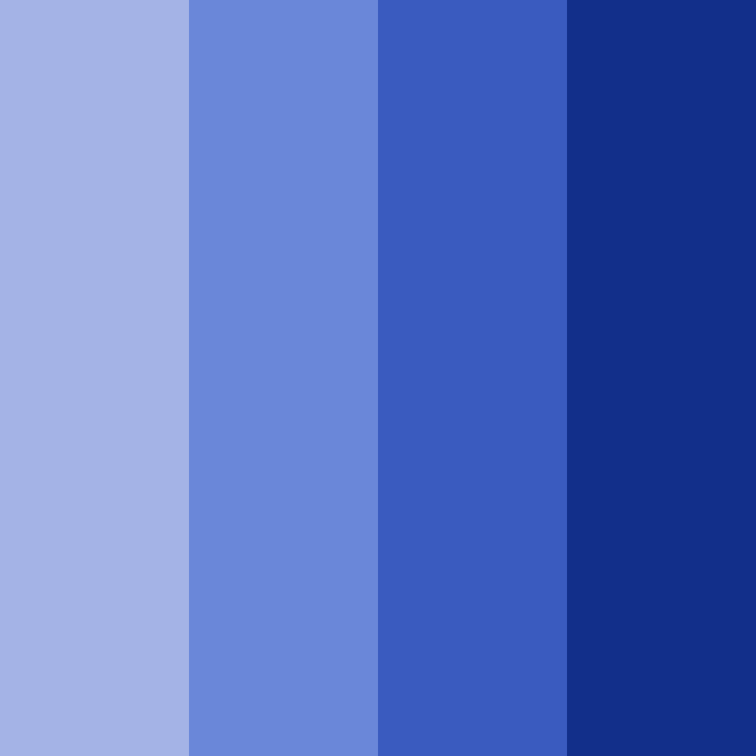 Download deep blue color palette PNG image (square)
