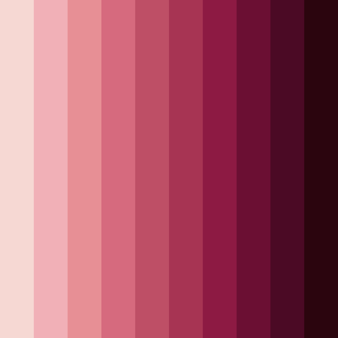 Download red rhubarb color palette PNG image (square)