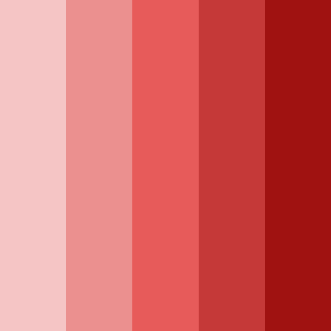Download neutral red color palette PNG image (square)