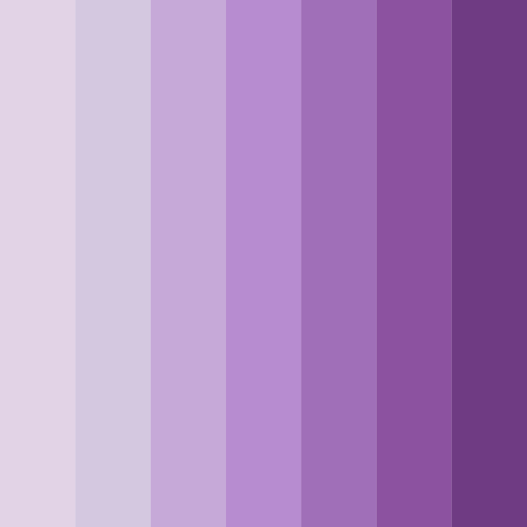 Download whispers of lavender color palette PNG image (square)