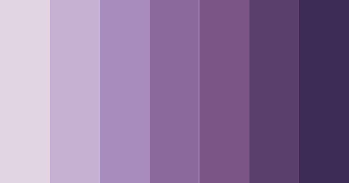 Download lavender dusk color palette PNG image (landscape)