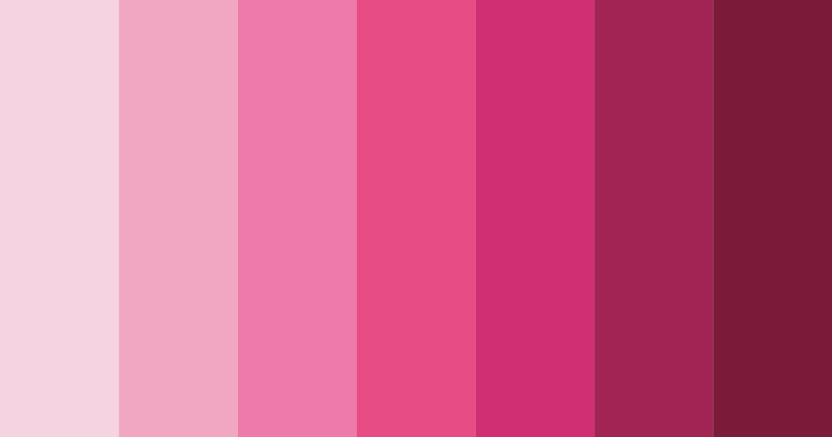 Download pastel magenta dreams color palette PNG image (landscape)