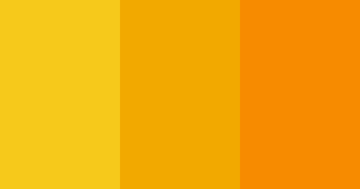 Download bright yellow color palette PNG image (landscape)