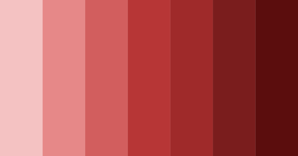 Download neutral red color palette PNG image (landscape)