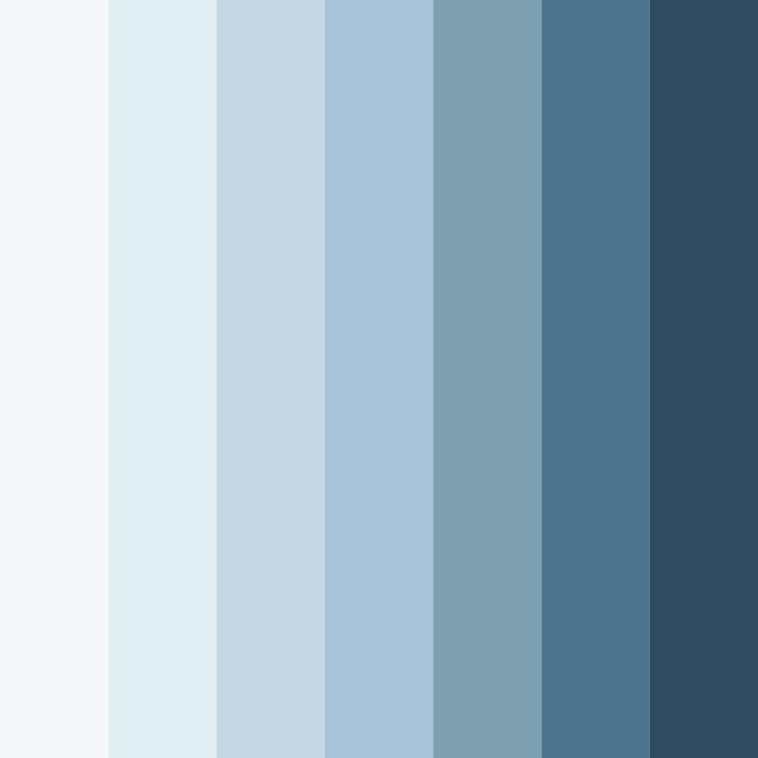 Download frosted serenity color palette PNG image (square)