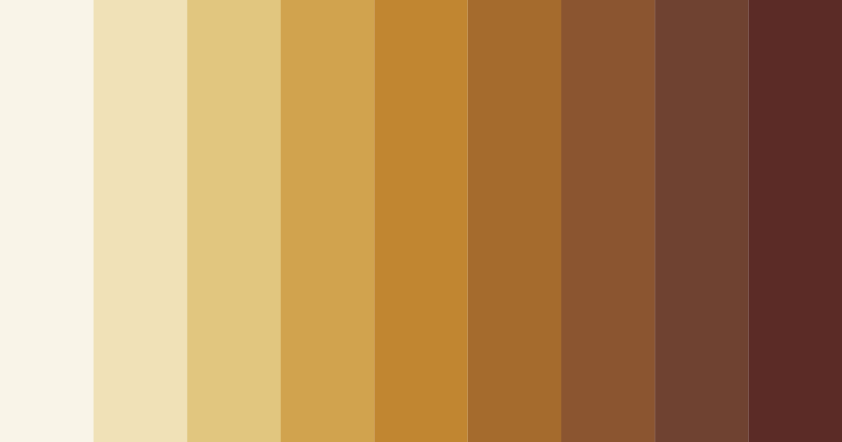 Download brown earth color palette PNG image (landscape)