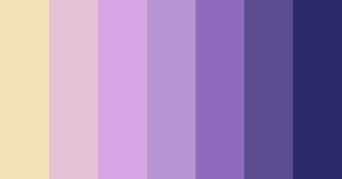 Download purple whimsy color palette PNG image (landscape)