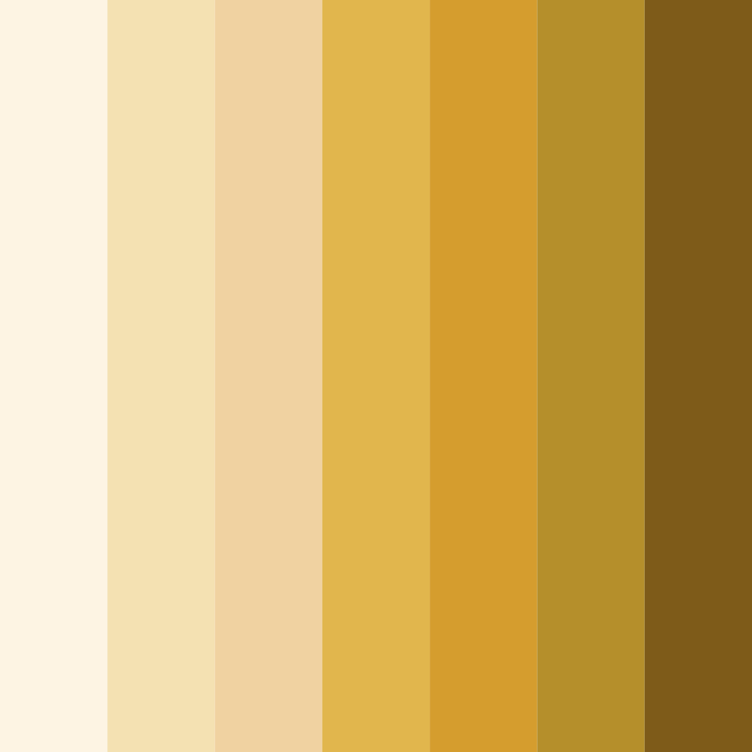 Download eggshell yellow color palette PNG image (square)