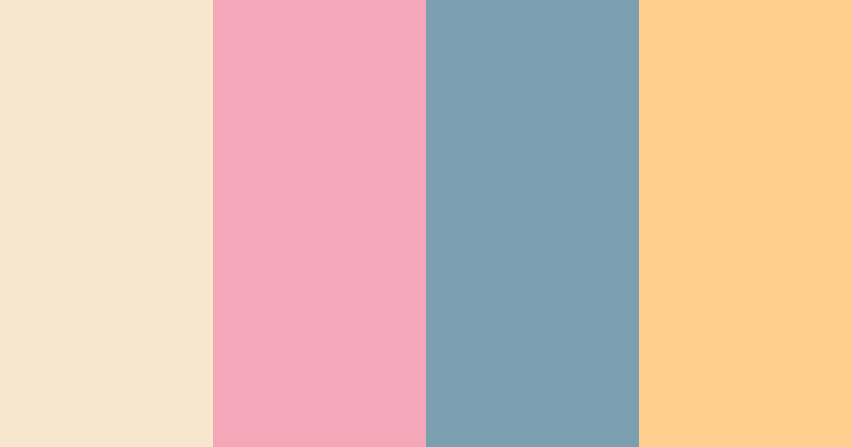 Download pastel oasis color palette PNG image (landscape)