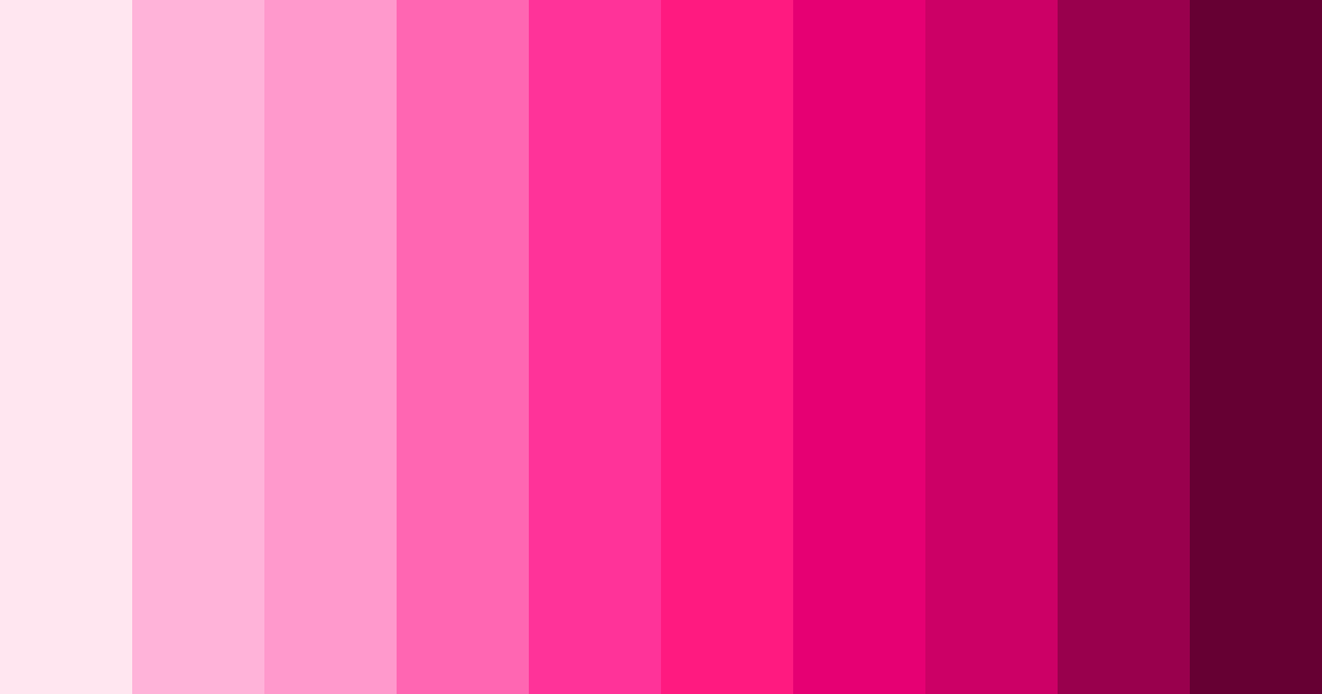 Download blossom fuchsia color palette PNG image (landscape)