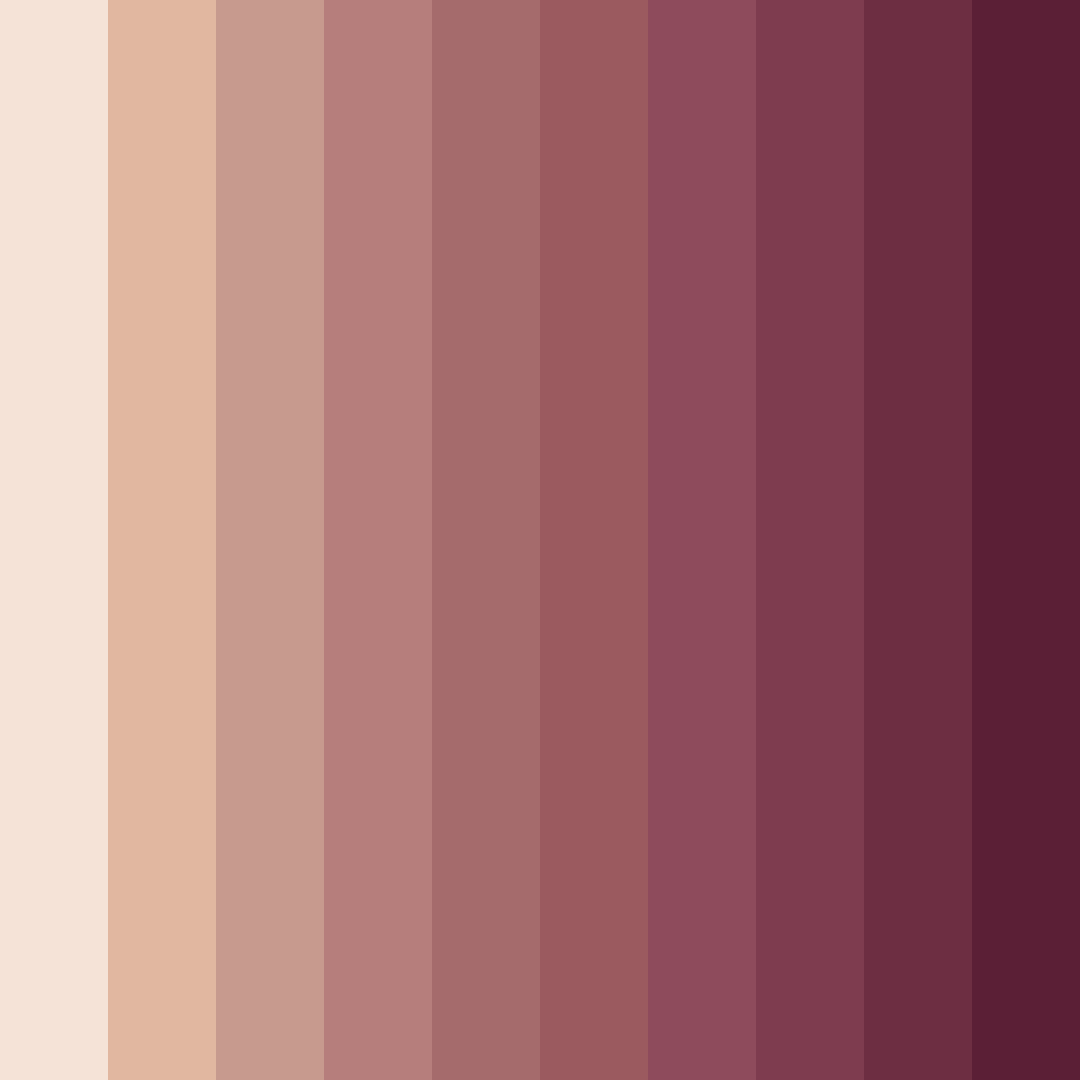 Download whispers of warmth color palette PNG image (square)