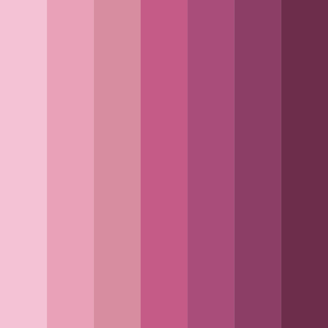 Download sakura reverie color palette PNG image (square)