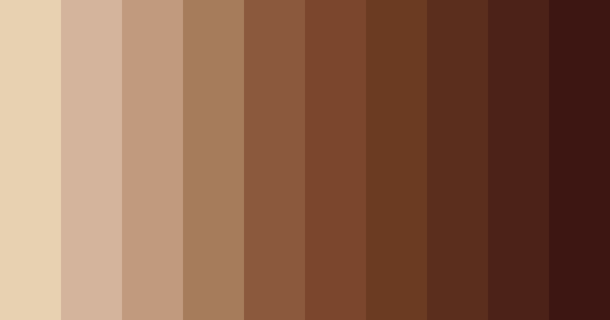 Download earthy elegance color palette PNG image (landscape)