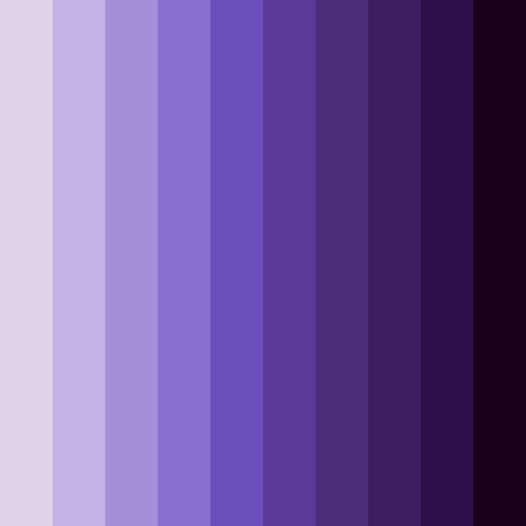 Download ethereal twilight color palette PNG image (square)