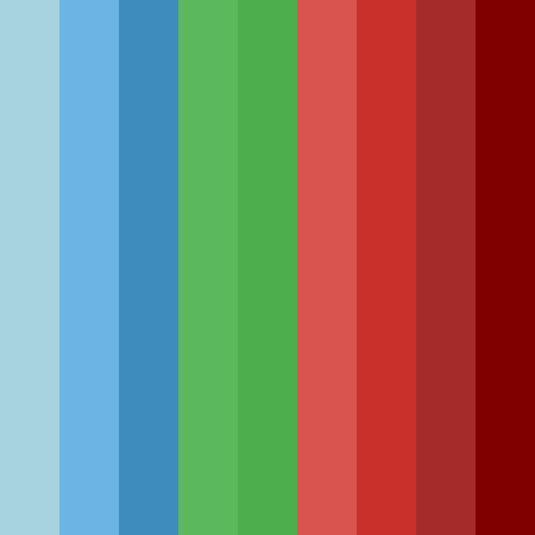 Download harmony in hues color palette PNG image (square)