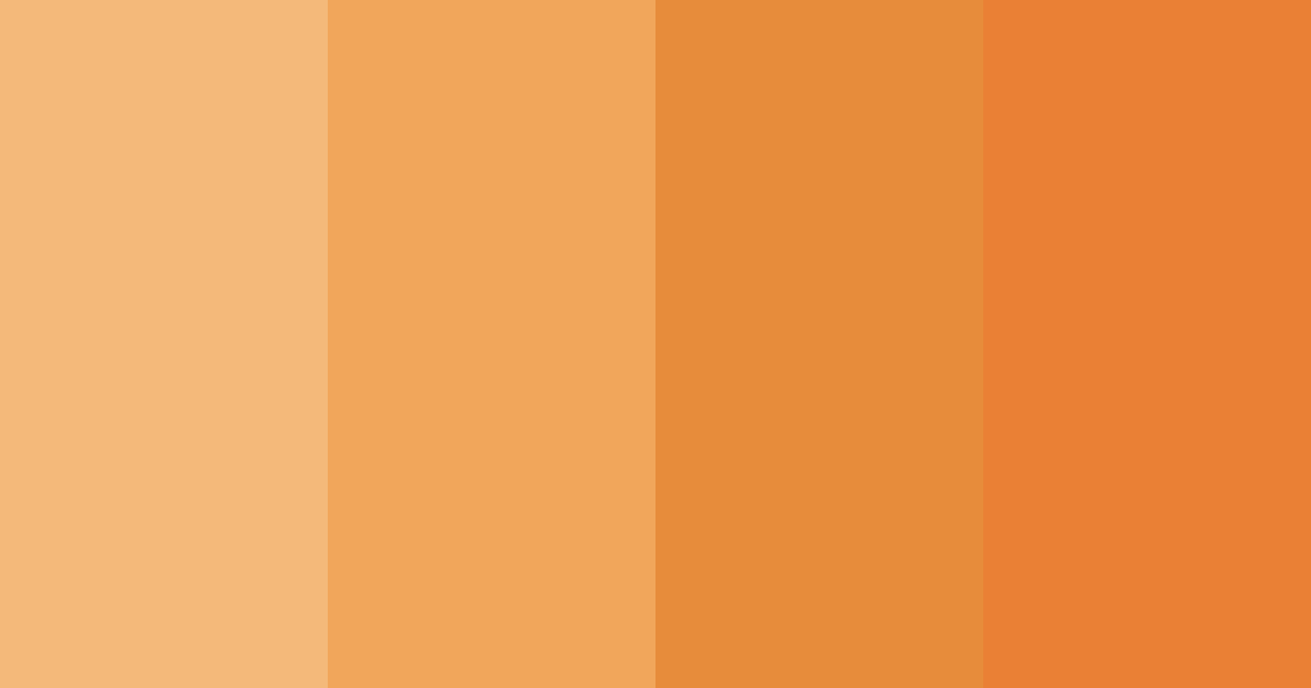Download sunset ember color palette PNG image (landscape)