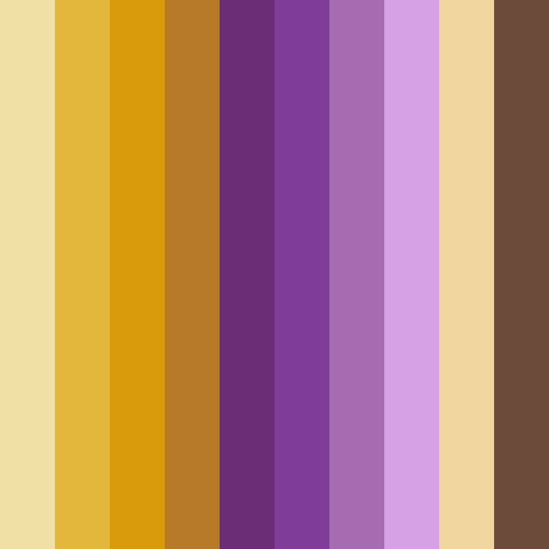 Download celestial harmony color palette PNG image (square)