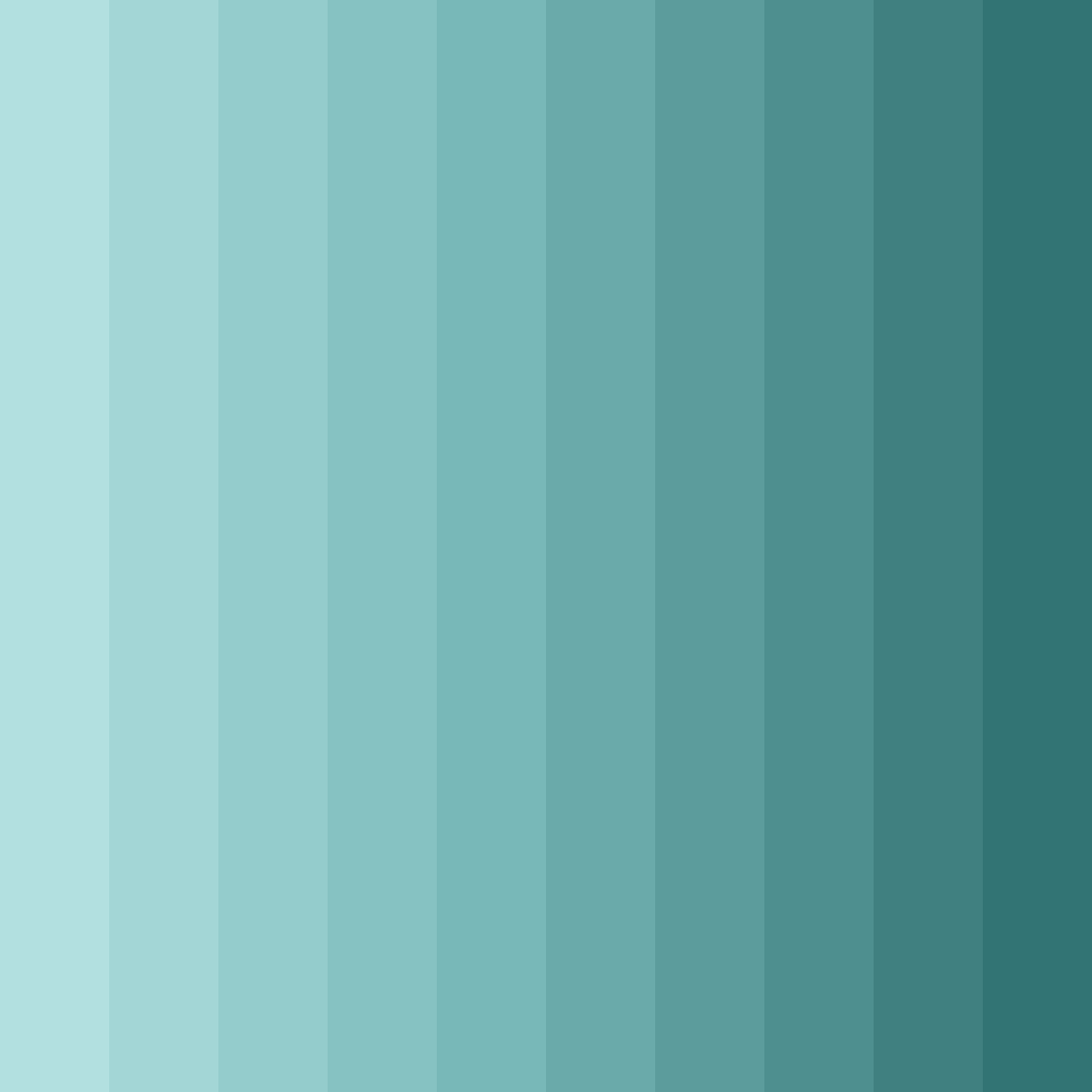 Download aquamarine echoes color palette PNG image (square)