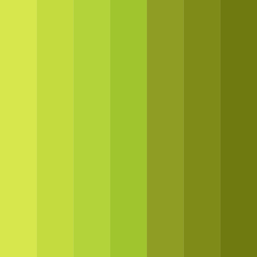 Download lime lush garden color palette PNG image (square)
