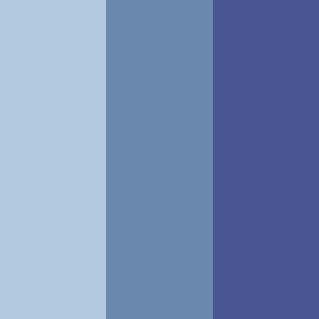 Download serene twilight color palette PNG image (square)