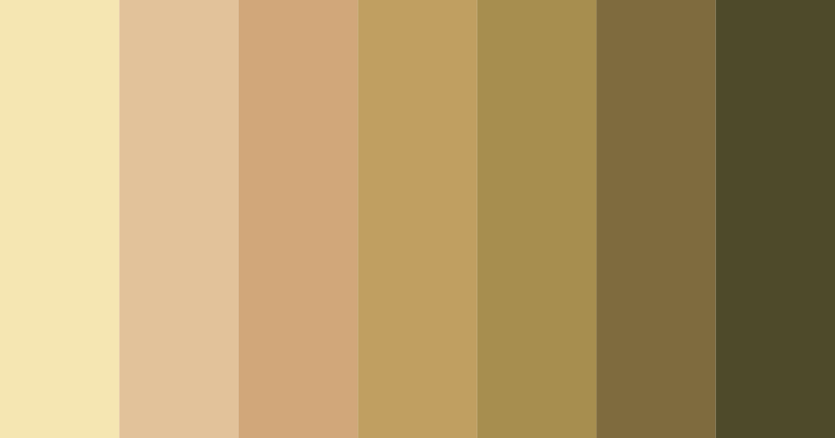 Download sandy dunes color palette PNG image (landscape)