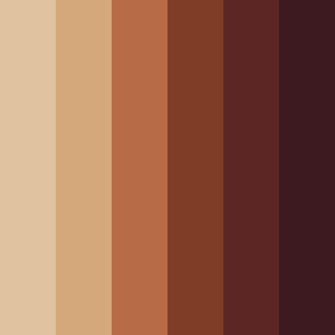 Download brown silk road color palette PNG image (square)