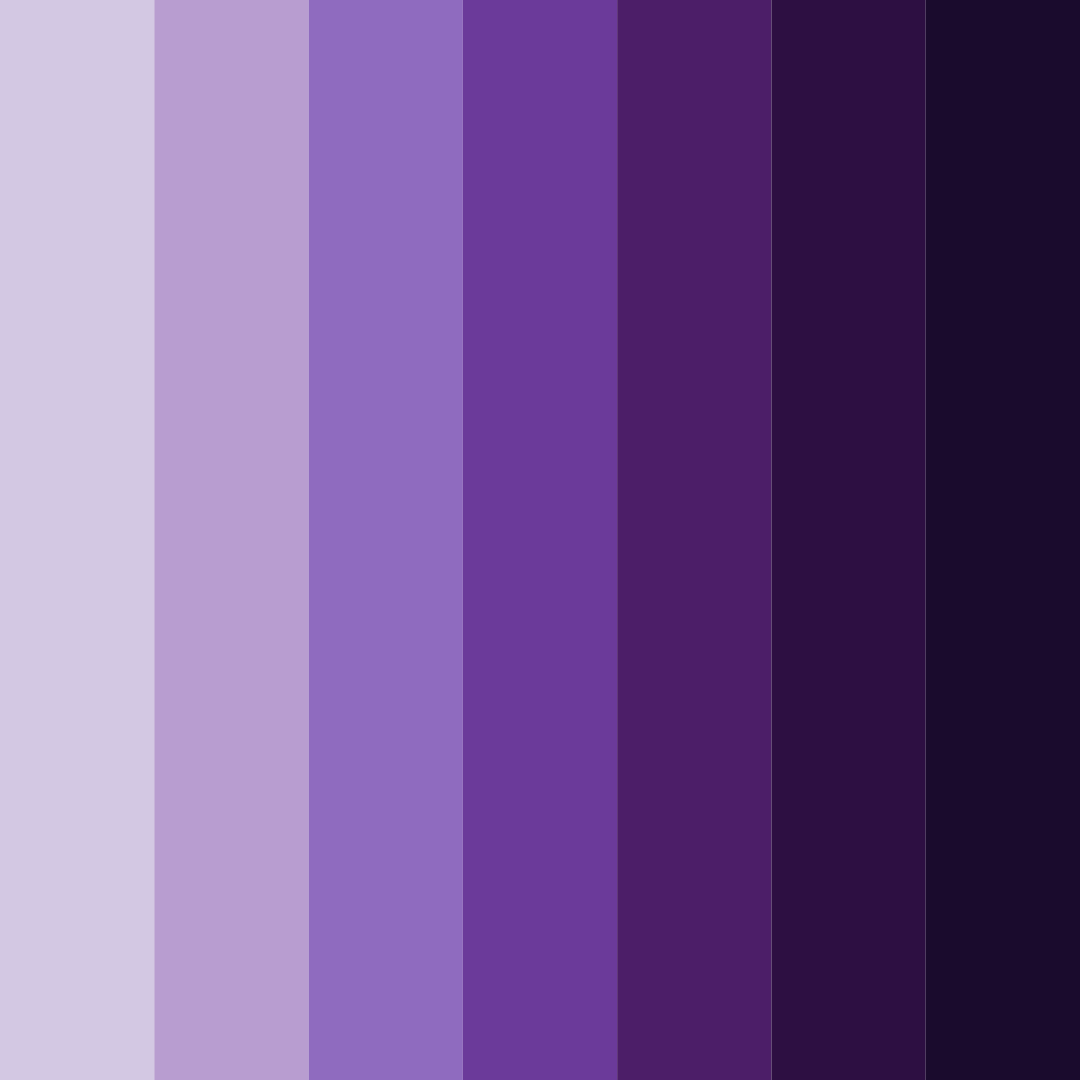 Download midnight amethyst color palette PNG image (square)