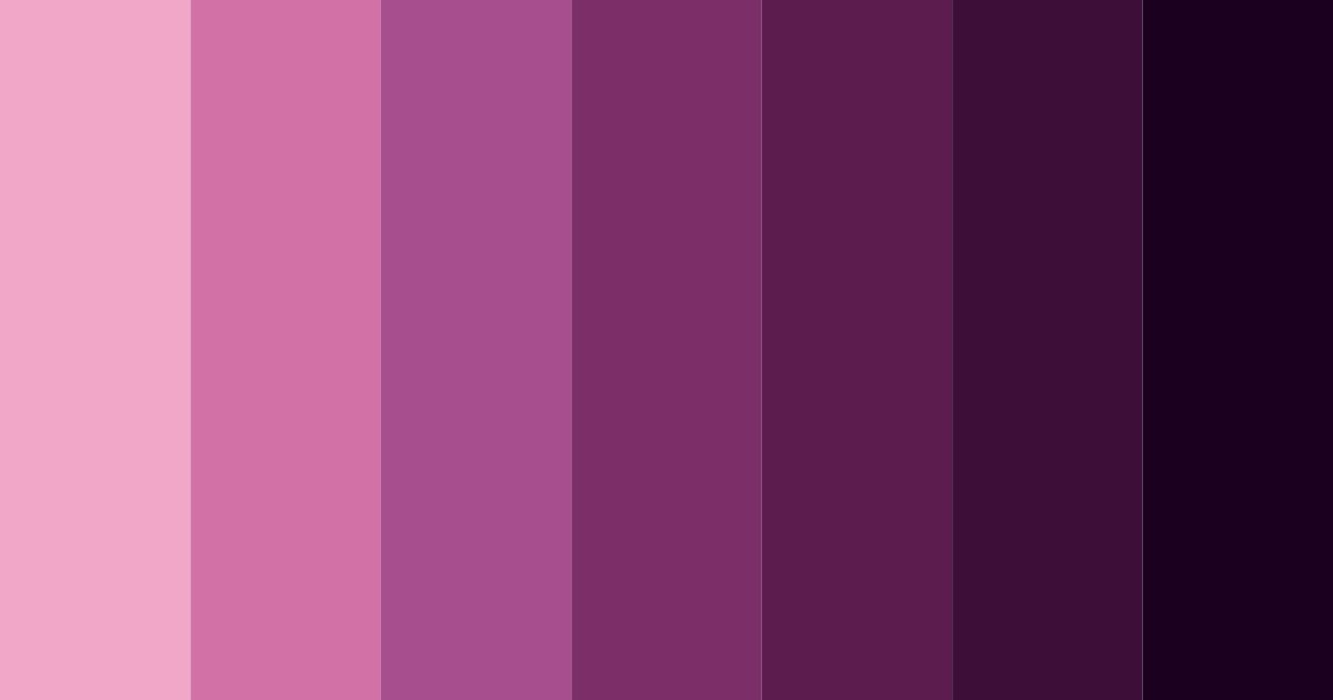 Download dark magenta dreams color palette PNG image (landscape)