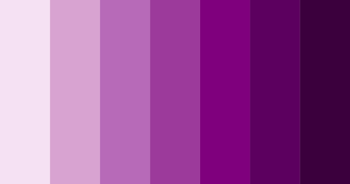 Download dark magenta shades color palette PNG image (landscape)