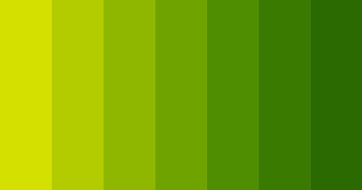Download dark lime green color palette PNG image (landscape)