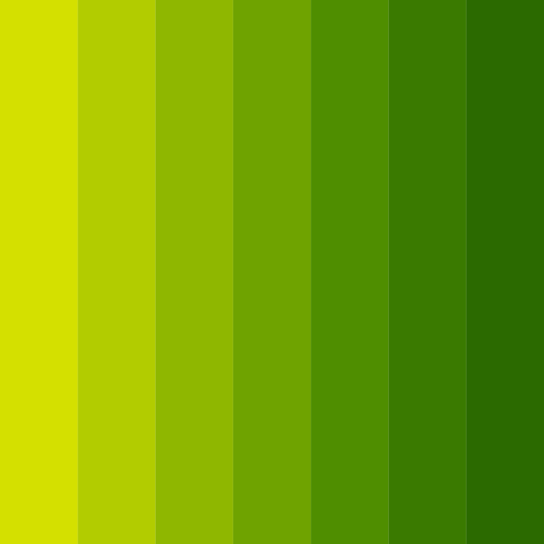 Download dark lime green color palette PNG image (square)