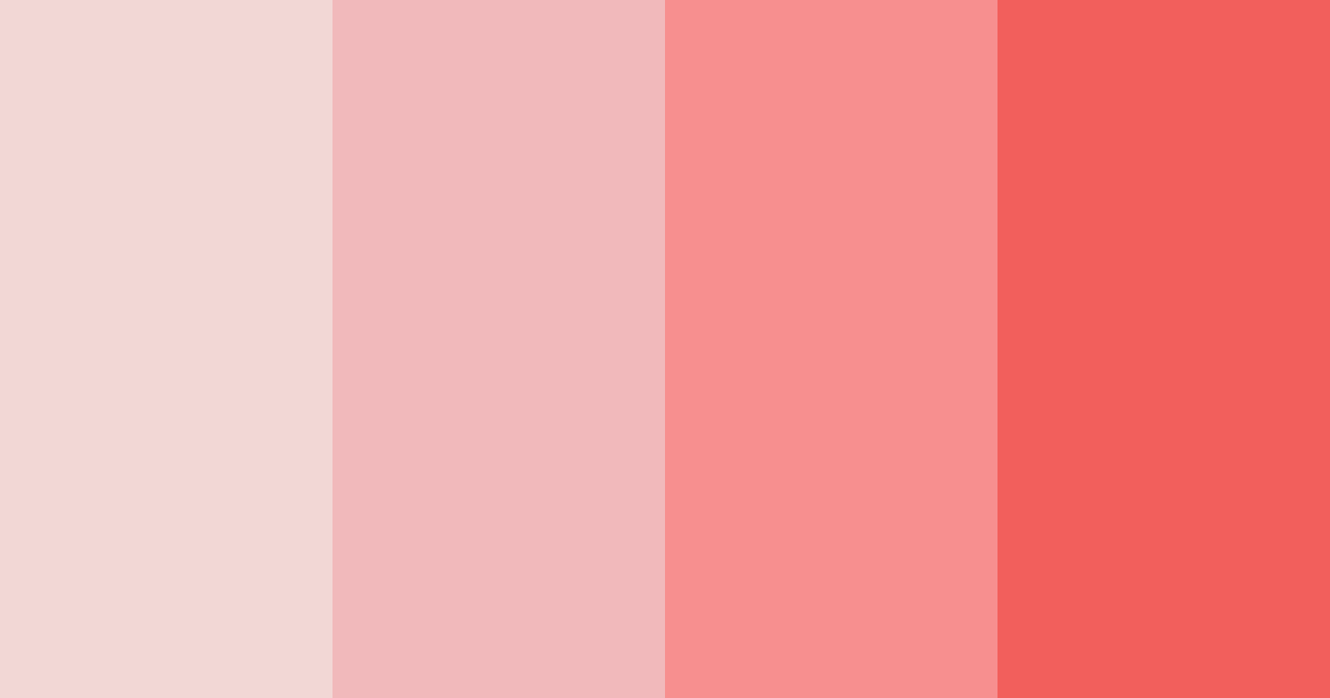 Download coral blush color palette PNG image (landscape)