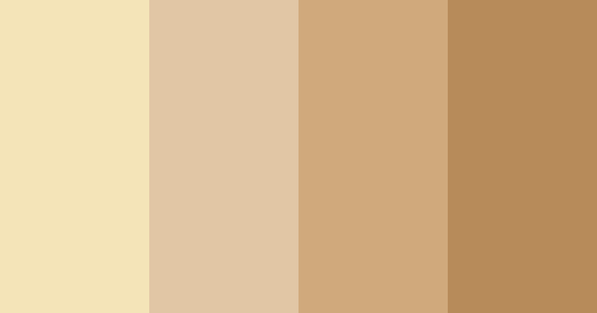 Download sand beige color palette PNG image (landscape)