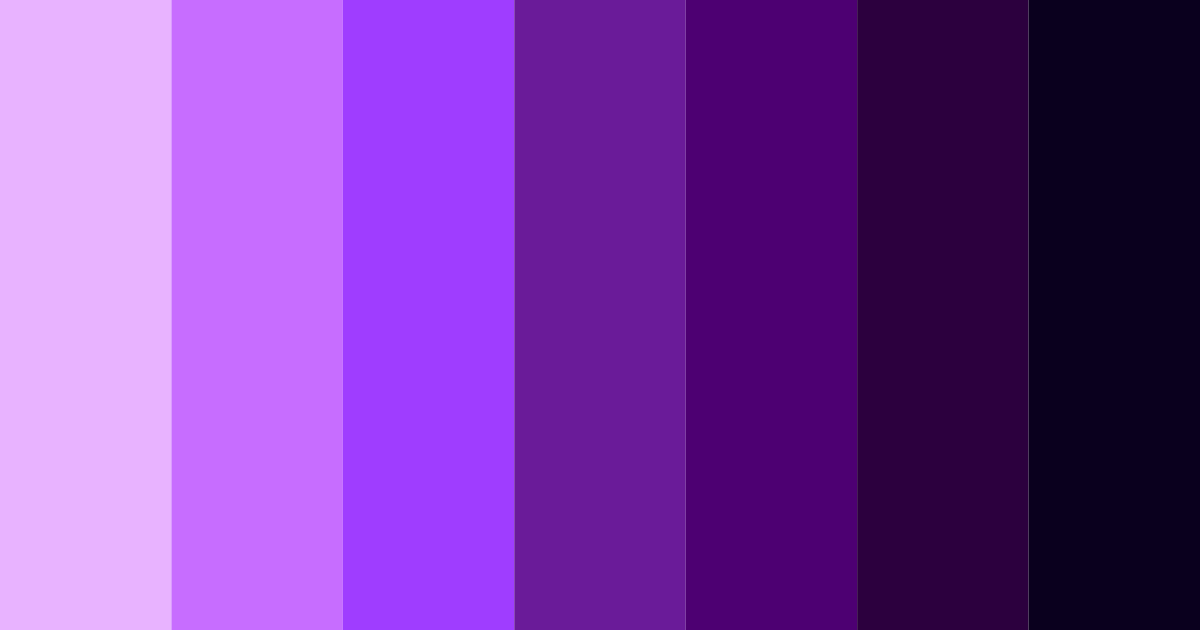 Download purple cyberpunk color palette PNG image (landscape)