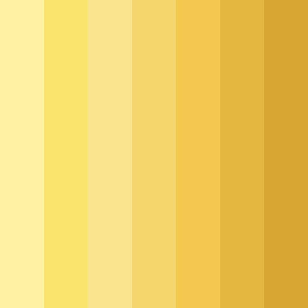 Download sunshine serenade color palette PNG image (square)