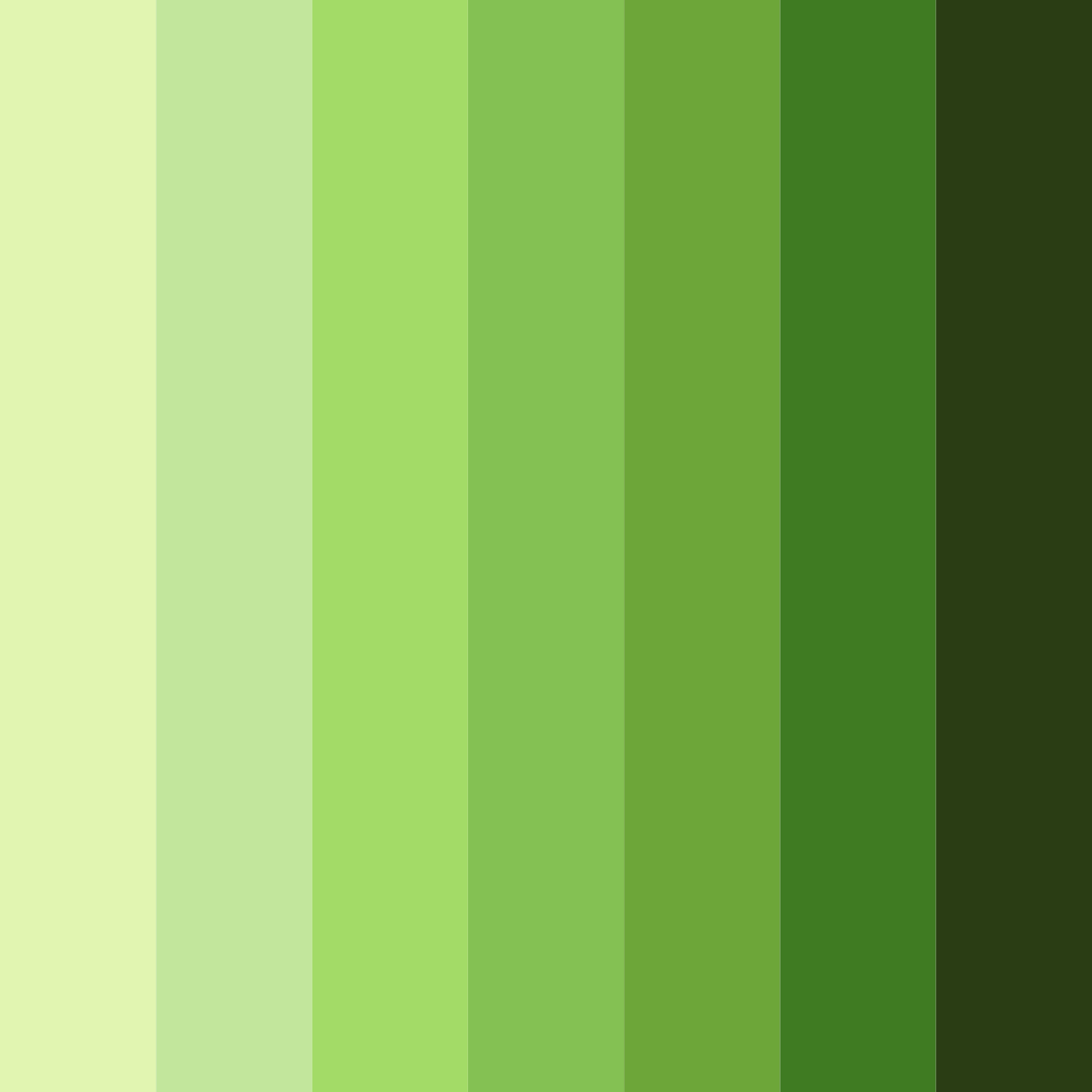 Download light lime color palette PNG image (square)
